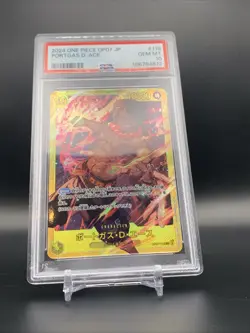 One Piece Portgas D. Ace OP07-119 500 Years Future Secret Rare Foil PSA 10 Japa… - Image 1