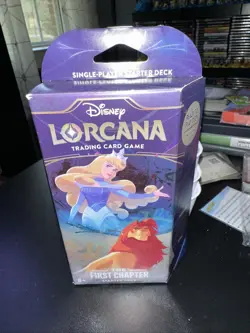 Disney Lorcana First Chapter Starter Deck Sealed Cinderella Simba - First Print - Image 1