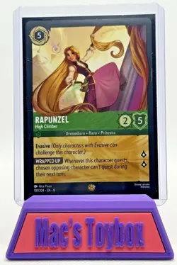 Disney Lorcana Rapunzel - High Climber 101/204 Reign of Jafar NM - Image 1