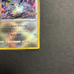 Radiant Eevee SWSH230 Sword & Shield Black Star Promo Cards Holo Pokemon Go - Image 5