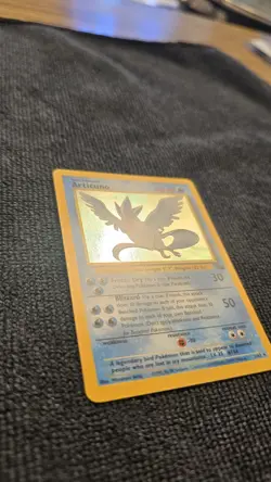 Pokemon TCG Articuno Fossil Holo Rare Card 2/62 Lightly Played - Image 5