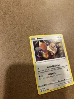 🌀Eevee SWSH042 SWSH: Sword & Shield Promo Cards Holo WITH SWIRL!! 🌀 - Image 5