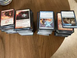 Magic the Gathering Card Lot 1000 Mixed From Year 1995-2015 Some Duplicates - Image 1