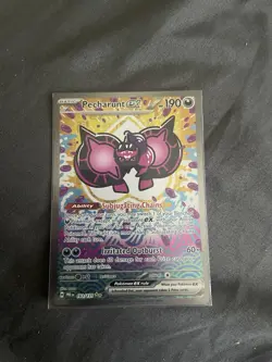 Pecharunt EX Prismatic Evolutions Holo Pokemon Card 163/131 SIR - Image 1