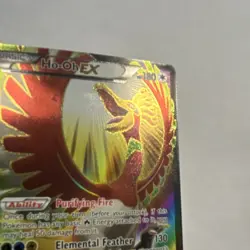 Pokemon Ho-Oh EX Full Art Ultra Rare Holo Card Breakpoint 121/122 180 HP - Image 3
