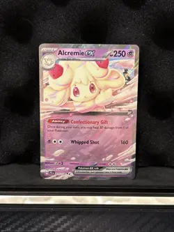 075/159 Alcremie ex Double Rare Card Journey Together Pokemon TCG - Image 1