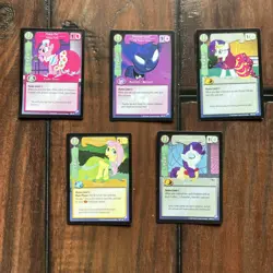 My Little Pony Canterlot Nights Trading Card Game 152 Cards Fixed, common -rare - Image 2