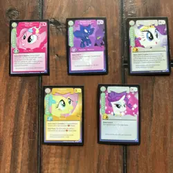 My Little Pony Canterlot Nights Trading Card Game 152 Cards Fixed, common -rare - Image 3