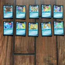 My Little Pony Canterlot Nights Trading Card Game 152 Cards Fixed, common -rare - Image 4