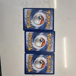 Nintendo Pokemon Holo Basic Cards Lot Piplup Chimchar Turtwig English 3 Card Set - Image 2