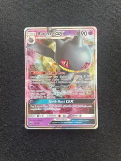 Banette GX 66/168 Celestial Storm Ultra Rare Holo Pokemon Card DMG - Image 1