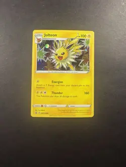 Jolteon SWSH094 SWSH: Sword & Shield Black Star Promo Pokemon Card NM - Image 1