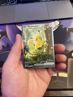 Pikachu EX 276/217 Ascended Heroes SIR Pokemon Card - Image 1