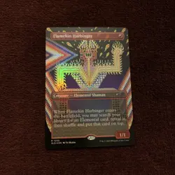 Flamekin Harbinger Secret Lair Drop Foil 1255 NM+ Unplayed MTG Magic Card - Image 1
