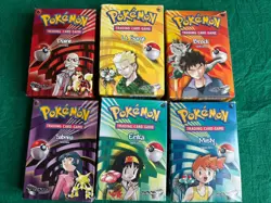 6 (EMPTY)~Pokemon Gym Challenge Deck Boxes ~( NO cards ) mixed - Image 1
