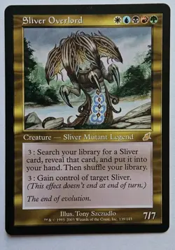 MTG 🔥🔥 Sliver Overlord 🔥🔥 MT/NM Scourge 🌟RARE🌟 ENGLISH Magic the Gathering - Image 1