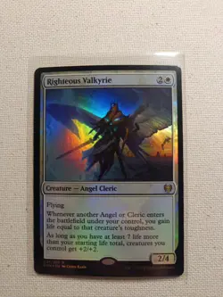 Righteous Valkyrie Kaldheim Foil - Image 1