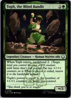 Toph, the Blind Bandit 198 U Avatar: The Last Airbender 2025 NM - Image 1