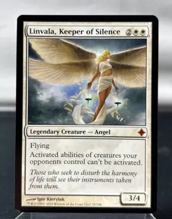 Magic The Gathering Linvala, Keeper of Silence - Reg. - Rise of the Eldrazi #1 - Image 1