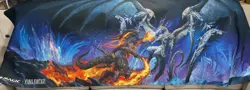 Magic the Gathering MTG Ultra Pro Final Fantasy 6 Ft 72" x 30" Table Playmat New - Image 1