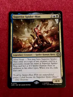 MTG - Marvel: Spider-Man #155 Rare - Superior Spider-Man 🔥 Unplyd Mnt+ - Image 1