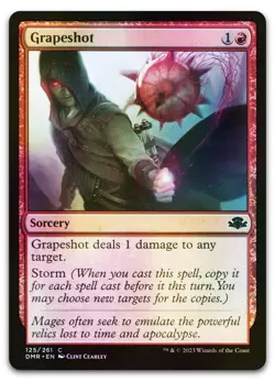 Grapeshot #125 (Foil) (NM) Dominaria Remastered DMR Magic MTG - Image 1