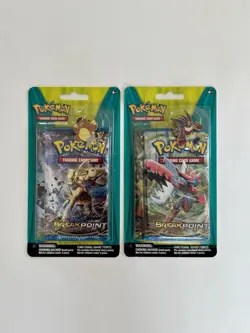 2x Pokemon TCG XY BreakPoint + Fates Collide Blister 2-Pack Kangaskhan Pin 2016 - Image 2