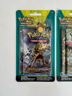 2x Pokemon TCG XY BreakPoint + Fates Collide Blister 2-Pack Kangaskhan Pin 2016 - Image 3