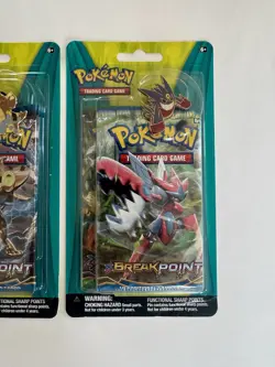 2x Pokemon TCG XY BreakPoint + Fates Collide Blister 2-Pack Kangaskhan Pin 2016 - Image 4