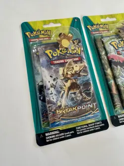 2x Pokemon TCG XY BreakPoint + Fates Collide Blister 2-Pack Kangaskhan Pin 2016 - Image 5