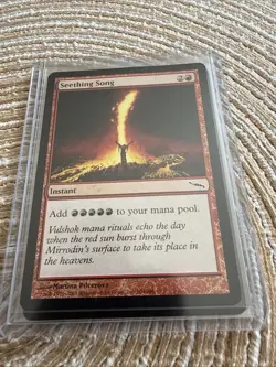 Seething Song Mirrodin Regular X4 NM MTG - Image 3