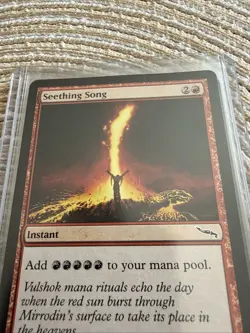 Seething Song Mirrodin Regular X4 NM MTG - Image 4