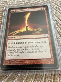 Seething Song Mirrodin Regular X4 NM MTG - Image 5