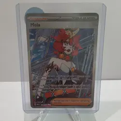 Pokemon Mela Ultra Rare Holo Trainer-Supporter SV04 Paradox Rift 236/182 - Image 1