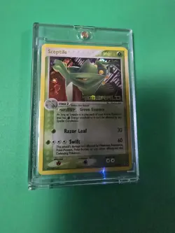 Pokemon Sceptile EX Emerald Reverse Holo Foil Stamped Ungraded LIGHTLY PLAYED - Image 2