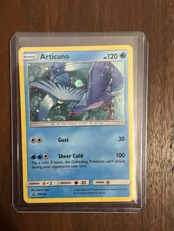 Pokemon TCG Moltres Articuno SM143 SM144 Holo Basic Cards English - Image 3