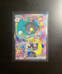 Pokemon Iono's Bellibolt EX 279/217 SV09 Special Illustration Rare Full Art Holo - Image 1