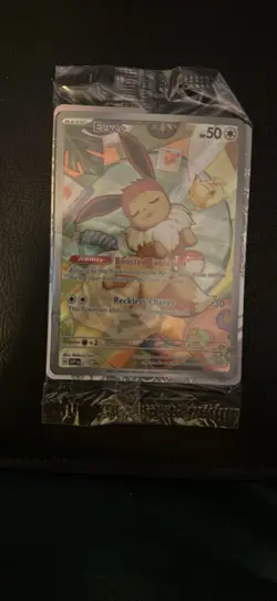 Eevee 173 Black Star Promo Pokemon Prismatic Evolutions Factory Sealed - Image 1
