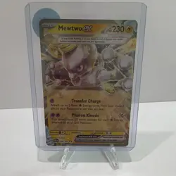 Pokemon Mewtwo ex Tera Double Rare Holo SV04 Paradox Rift 058/182 230HP - Image 1