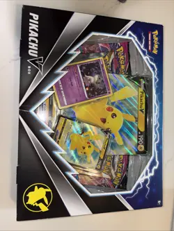 Pokemon TCG Pikachu V Box New Sealed - 2x Fusion strike and 2x Brilliant Stars - Image 2