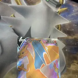 Pokemon Champions Path Charizard V SWSH050 Promo Full Art NM-MT - Image 3