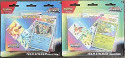 Pokemon TCG Scarlet & Violet Prismatic Evolutions Tech Sticker Collection Lot - Image 1