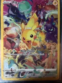 Pokemon TCG Pikachu Crown Zenith Perfect Condition Full Art 160/159 - Image 2