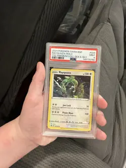 2024 POKEMON SWSH BLACK STAR PROMO #029 RAYQUAZA-HOLO PSA 9 - Image 4