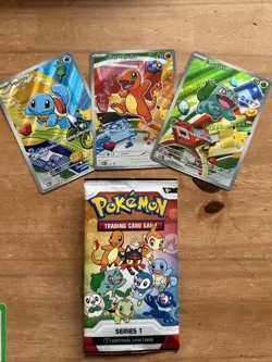 Pokemon First Partner illustration Collection Bulbasaur Charmander Squirtle ✅ - Image 1