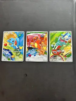 Pokemon First Partner illustration Collection Bulbasaur Charmander Squirtle ✅ - Image 2