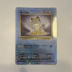 Pokemon Meowth Legendary Collection 53/110 Reverse Holo Uncommon 2002 English - Image 1