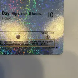 Pokemon Meowth Legendary Collection 53/110 Reverse Holo Uncommon 2002 English - Image 3