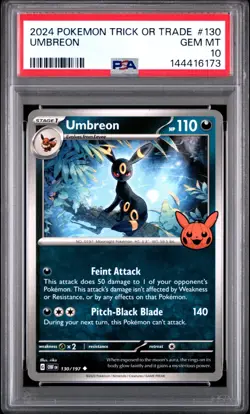 Umbreon #130 Pokemon Trick or Trade 2024 - Image 1