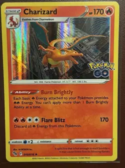 Pokemon GO - Charizard - 010/078 - Holo - NM/M - Image 1